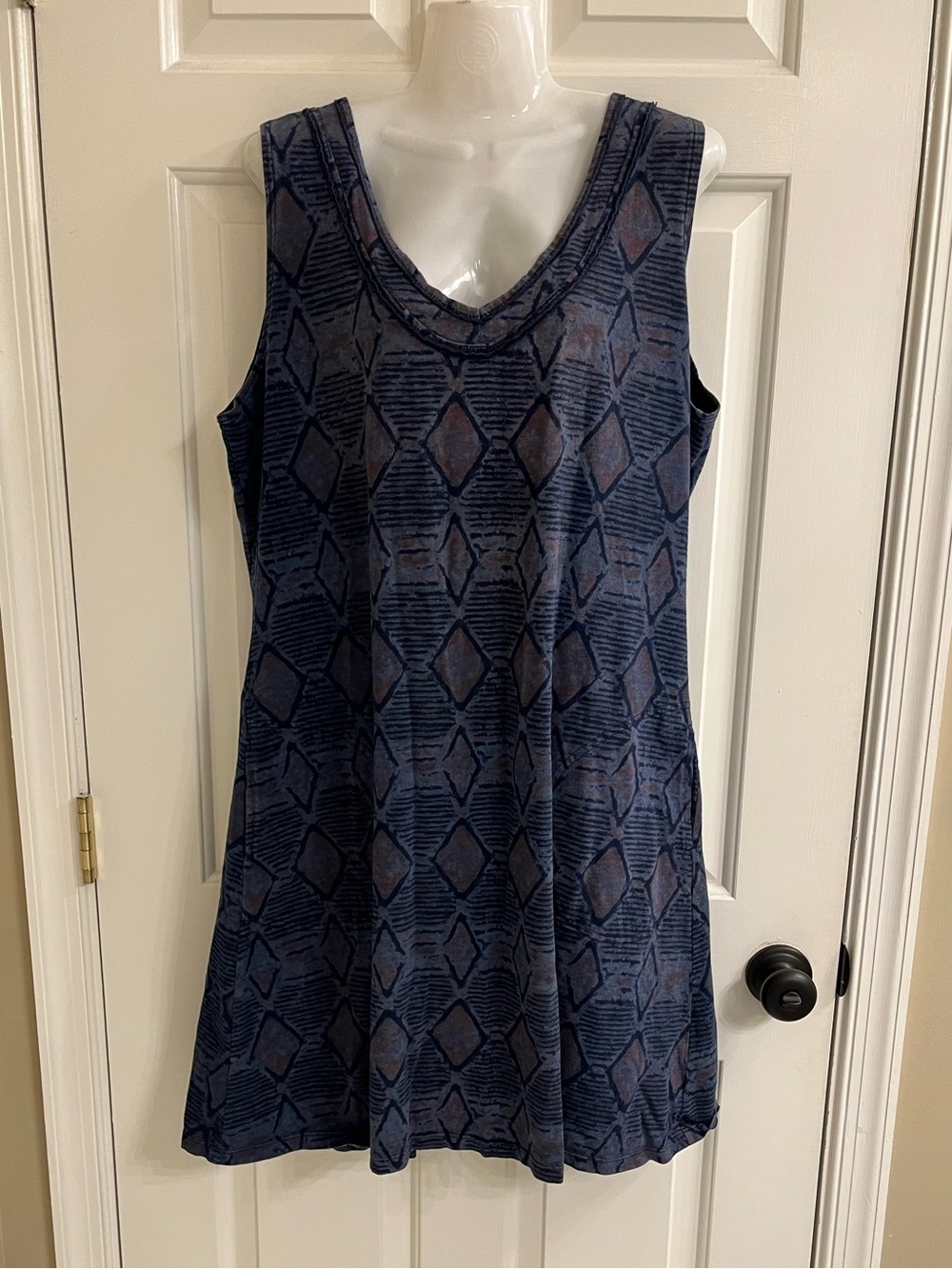 Fresh Produce 100% Cotton V-neck sleeveless dress